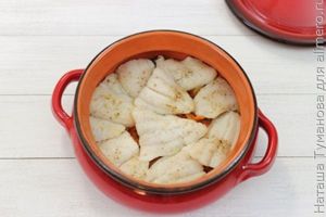 БЕЛАЯ РЫБА С ОВОЩАМИ