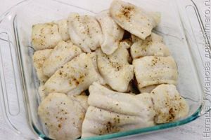БЕЛАЯ РЫБА С ОВОЩАМИ