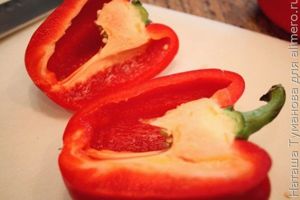 ЗАПЕЧЕННЫЙ КАРТОФЕЛЬ С КОЛБАСОЙ И ПЕРЦЕМ