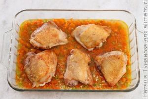 КАРАМЕЛИЗОВАННЫЙ ЦЫПЛЕНОК С РИСОМ