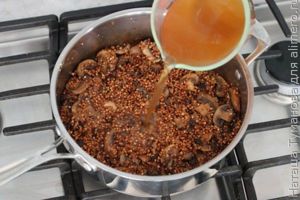 ГРЕЧНЕВАЯ ЗАПЕКАНКА С КУРИЦЕЙ И ГРИБАМИ