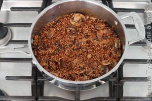ГРЕЧНЕВАЯ ЗАПЕКАНКА С КУРИЦЕЙ И ГРИБАМИ