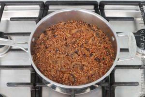 ГРЕЧНЕВАЯ ЗАПЕКАНКА С КУРИЦЕЙ И ГРИБАМИ