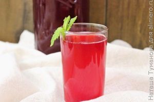 КЛЮКВЕННО-МАЛИНОВЫЙ МОРС