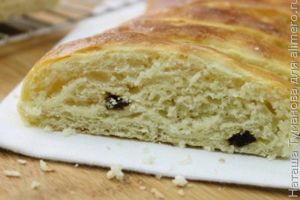 СЛАДКИЙ РУЛЕТ С ТВОРОГОМ И ИЗЮМОМ