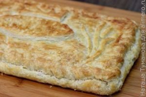 РЫБНАЯ КУЛЕБЯКА С ЛОСОСЕМ