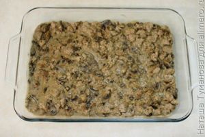КАРТОФЕЛЬНА ЗАПЕКАНКА С МЯСНОЙ НАЧИНКОЙ