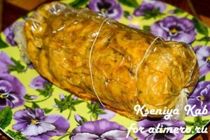 рулет из курицы