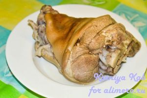 рулька в духовке