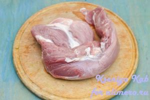 свиная вырезка рецепт