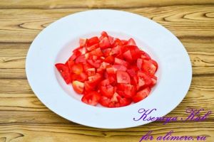 кабачки с овощами