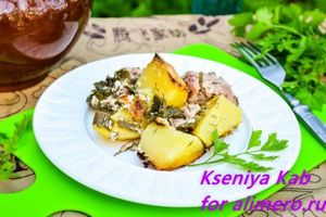 картошка в горшочке