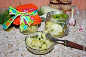 маринованные кабачки
