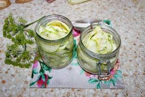 маринованные кабачки