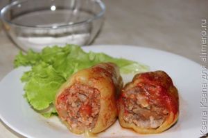 фаршированные перцы в мультиварке