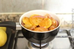 курица с оливками по-мароккански