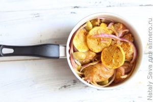 курица с оливками по-мароккански