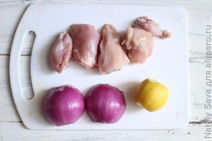 курица с оливками по-мароккански
