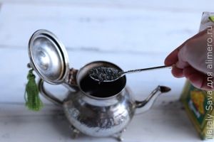 марокканский мятный чай