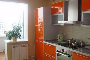 В данном интерьере кухня объединена с балконом для увеличения пространства и лучшего проникновения естественного света. В данном интерьере кухня объединена с балконом для увеличения пространства и лучшего проникновения естественного света.
