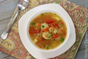 ЩИ С ФРИКАДЕЛЬКАМИ