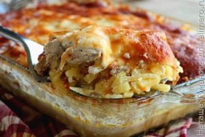 КАРТОФЕЛЬНАЯ ЗАПЕКАНКА С КУРИЦЕЙ ПО-ФРАНЦУЗСКИ