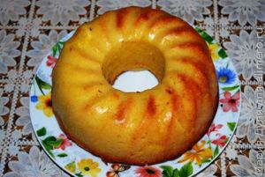 апельсиновый кекс