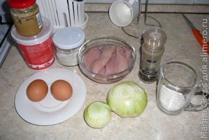 Рубленые котлетки из цыпленка