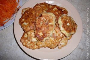 Рубленые котлетки из цыпленка