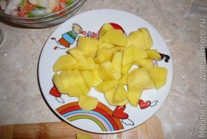 Куриный суп из перловки.