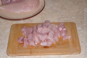 Молочная подлива с курицей