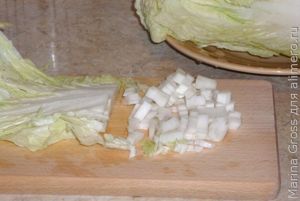 Салат из кольраби с мясом