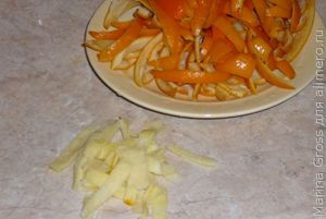 Апельсиновые цукаты на масле