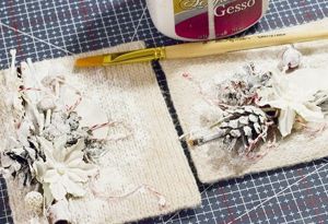 Рождественские открытки своими руками