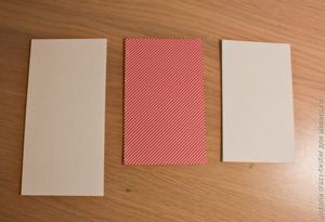 изготовление карточки-закладки