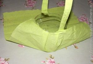Корзинка из пластиковой бутылки