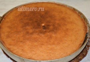 бисквитный пирог рецепт