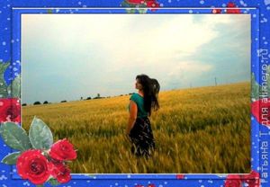 Девушка в поле Девушка в поле