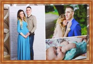 Семейные фотографии в интерьере — 30 идей