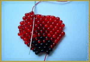 Бисерные сережки