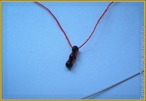 Бисерные сережки