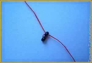 Бисерные сережки