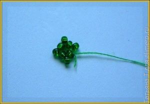 Бисерные сережки