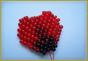 Бисерные сережки