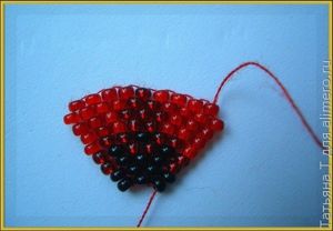 Бисерные сережки