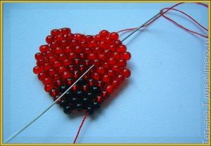 Бисерные сережки