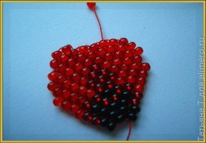 Бисерные сережки