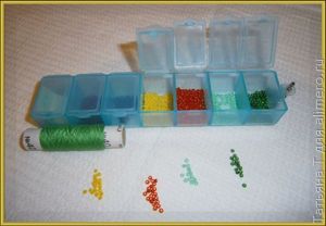 Серьги из бисера