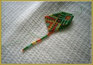 Серьги из бисера