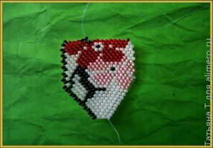 Бисерные серьги